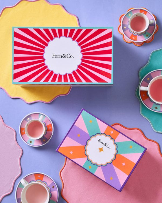 Fern&Co. - Circus Collection 2 li Çay Fincanı Seti / Hediye Kutulu