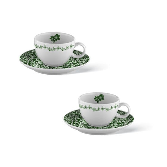 Fern&Co. - Victorian Garden Collection 2 li Çay Fincanı Seti / Hediye Kutulu