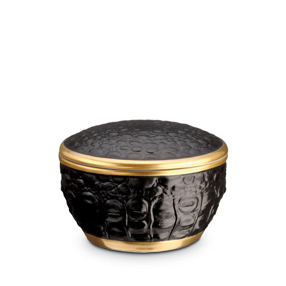 L'OBJET CROCODILE ROUND BOX