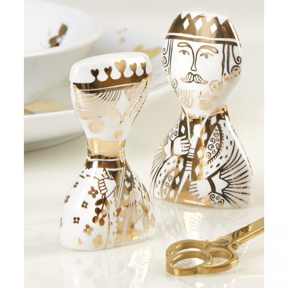 JONATHAN ADLER - KING & QUEEN SALT & PEPPER SET