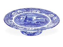  Spode - Blue İtalian - Ayaklı Kek Servisi 27cm