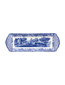  Spode - Blue İtalian - Dikdörtgen Tepsi 23cm