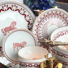  HORSE LUCK COLLECTION-RED 8'Lİ TABAK SETİ (59 PARÇA)